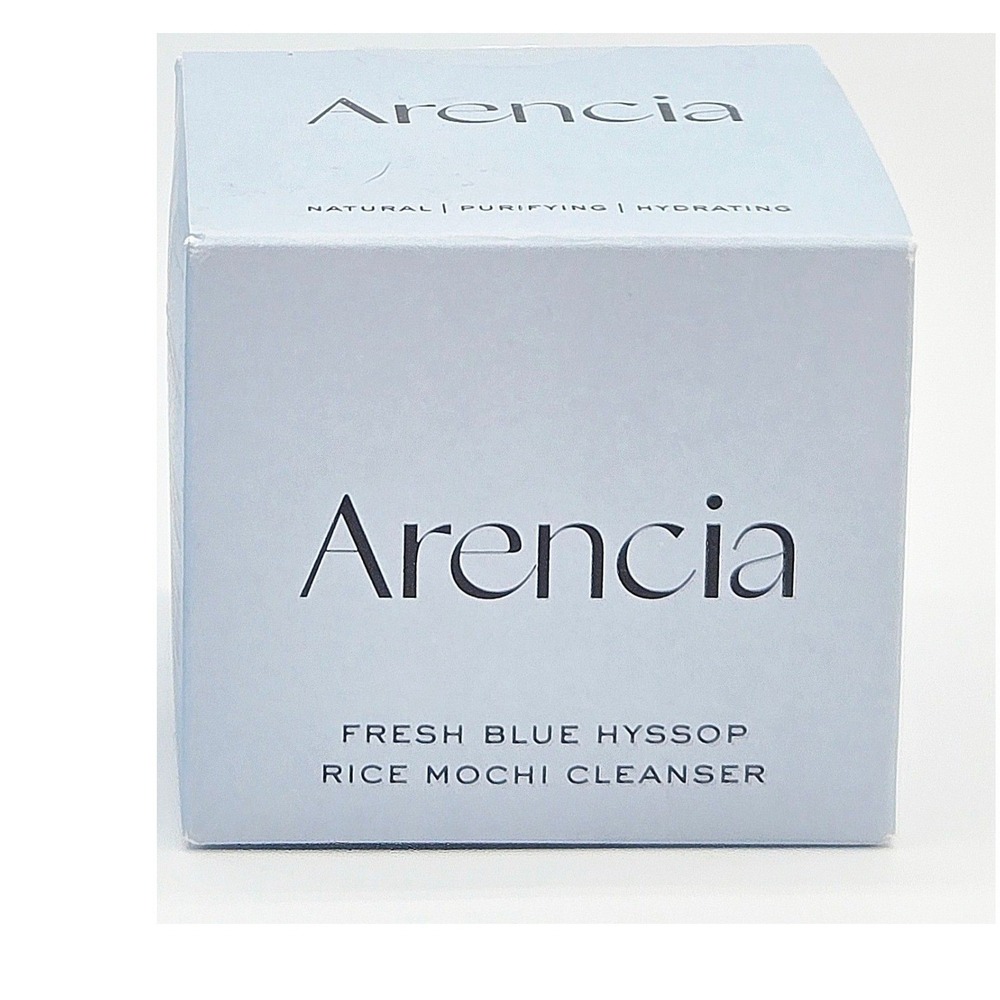 Arencia Fresh Blue Hyssop Rice Mochi Cleanser 120g / 4.23 oz